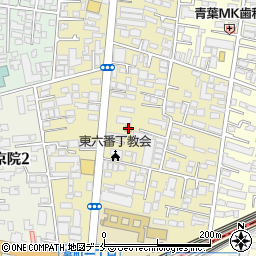 セブンイレブン仙台宮町１丁目店周辺の地図