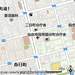 パーフェクトリバティー教団仙台中央教会周辺の地図