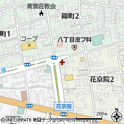 花京院薬局周辺の地図