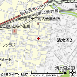 宮城県仙台市宮城野区小田原3丁目7周辺の地図