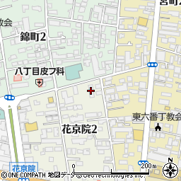 ダイアパレス花京院周辺の地図