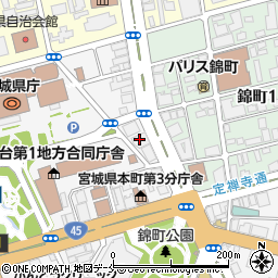 セブンイレブン仙台本町３丁目店周辺の地図