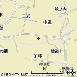 宮城県仙台市青葉区上愛子大五郎周辺の地図