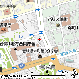 日本建設機械施工協会（一般社団法人）東北支部周辺の地図