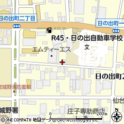 株式会社サギサカ　東北営業所周辺の地図