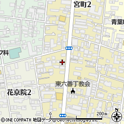 佐藤商事仙台支店周辺の地図