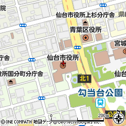 宮城県仙台市の地図 住所一覧検索 地図マピオン