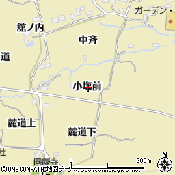 宮城県仙台市青葉区上愛子小塩前周辺の地図