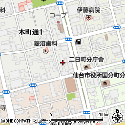 株式会社日本デイケアセンター仙台営業所周辺の地図