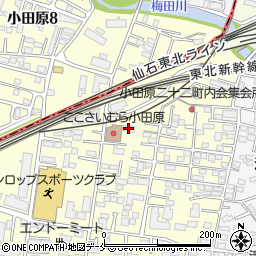 コート小田原周辺の地図