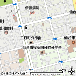 株式会社オーバル　東北営業所周辺の地図