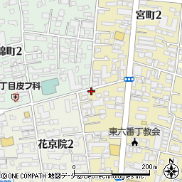 リパーク仙台宮町１丁目第３駐車場周辺の地図