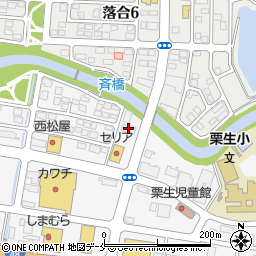ＷＩＳＨ栗生壱番館周辺の地図