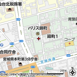 パールハイム錦町周辺の地図