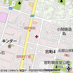 向田精肉店周辺の地図