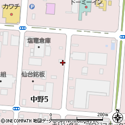 富士陸運株式会社　仙台営業所周辺の地図