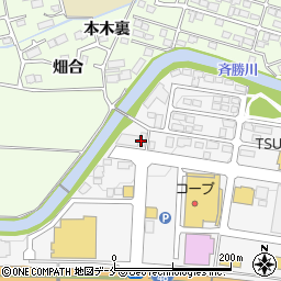 宮城県仙台市青葉区下愛子本木周辺の地図