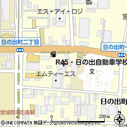 株式会社七彩　東北営業所周辺の地図