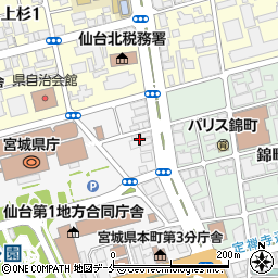 宮城県管工事会館株式会社周辺の地図