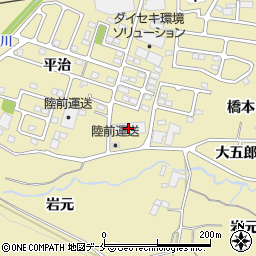 株式会社フロンティア仙台営業所周辺の地図