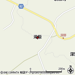 宮城県仙台市太白区秋保町馬場滝原周辺の地図