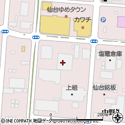 秋田運送株式会社仙台倉庫営業所周辺の地図
