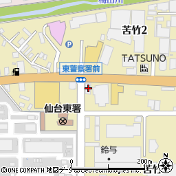 日通商事株式会社　仙台支店物流機器部周辺の地図