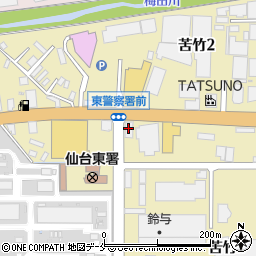 ＮＸ商事株式会社　仙台支店物流機器部周辺の地図