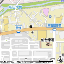 株式会社パロマ　仙台営業所周辺の地図
