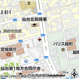勾当台本町ビル周辺の地図