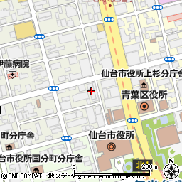仙台リオン補聴器センター　仙台店周辺の地図