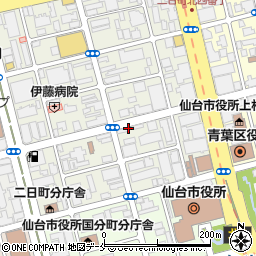 クリーニング・タカノ　二日町店周辺の地図