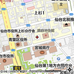 ＪＡ宮城中央会　営農農政部周辺の地図