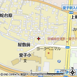 リジェール弐番館周辺の地図