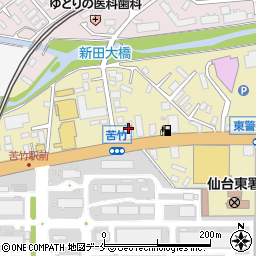 苦竹レジデンス壱番館周辺の地図