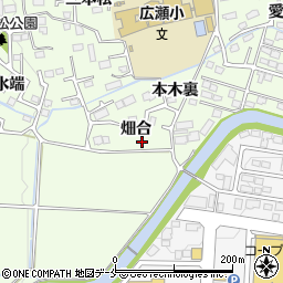 宮城県仙台市青葉区下愛子周辺の地図