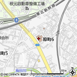 ゆうちょ銀行仙台東店周辺の地図