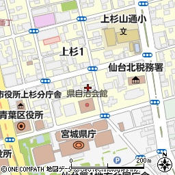 東北安全衛生サービスセンター周辺の地図