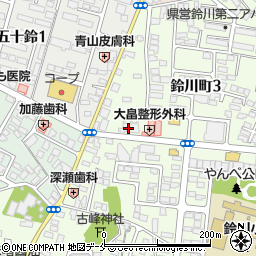 ａｉｅ鈴川周辺の地図
