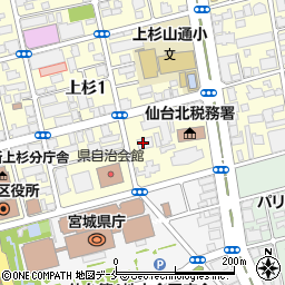 宮城県住宅供給公社　総務部総務課販売班周辺の地図