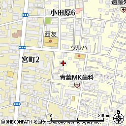 ＮＨＫ宮町寮周辺の地図