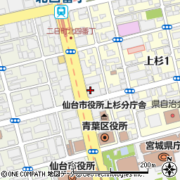 エニタイムフィットネスセンター　勾当台通り店周辺の地図