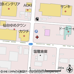 セブンイレブン仙台新港店周辺の地図