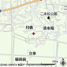宮城県仙台市青葉区下愛子月橋53周辺の地図