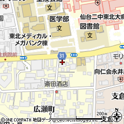 副都心パーキング広瀬Ｎｏ．１５駐車場周辺の地図