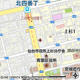株式会社ティグレ　仙台支店周辺の地図