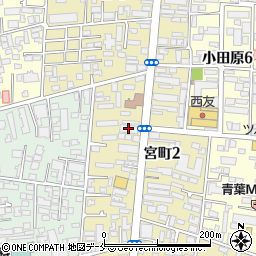 ブランドール宮町周辺の地図