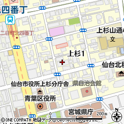 シェ モア Chez-Moi 仙台周辺の地図