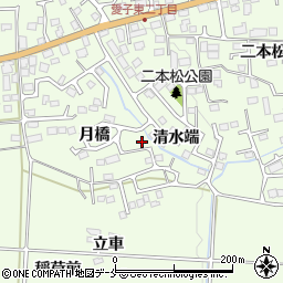 宮城県仙台市青葉区下愛子月橋52周辺の地図