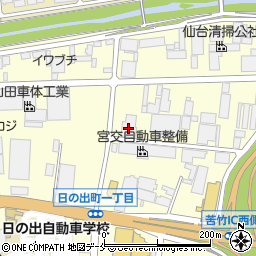 スカイレンタカー仙台宮城野店周辺の地図